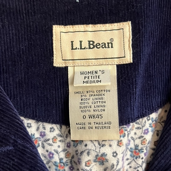 L.L Bean Vintage Corduroy Jacket - Picture 3 of 6